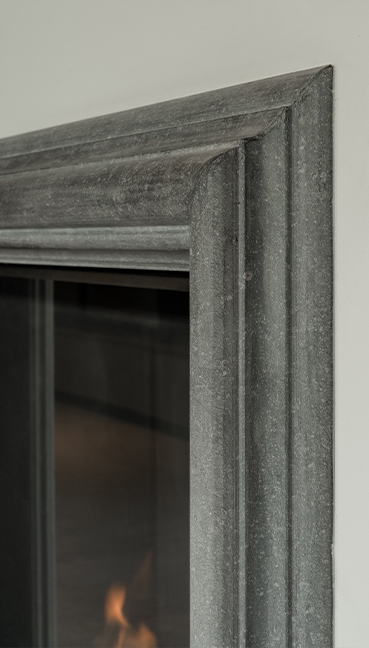 Haardbekleding - Arduin - Blause steen