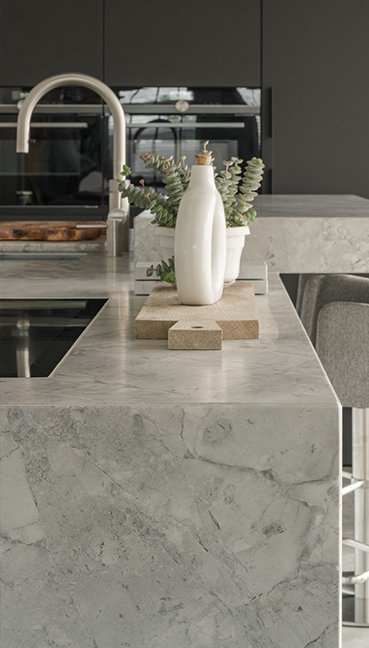 keukenbladen - super white - kwartsiet